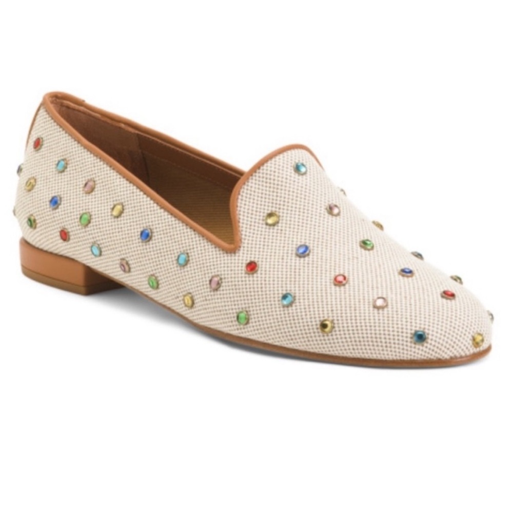 Jon Josef jeweled loafers
